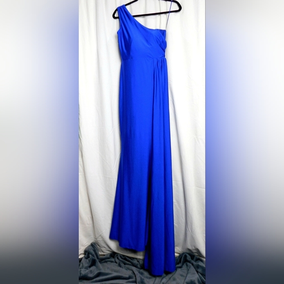 NWT Diamonds Are Forever Floor Length Gown Size S in Royal Color by Fashion Nova - Picture 6 of 9
